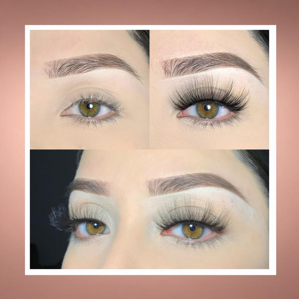 Ultra Fluffy Eyelashes Premium Quality for All Eye Shapes Soft Cotton Band 15X Reusable VEGAN Natural Eyelashes for a Dreamy Eye Look (Keeping It Hot)