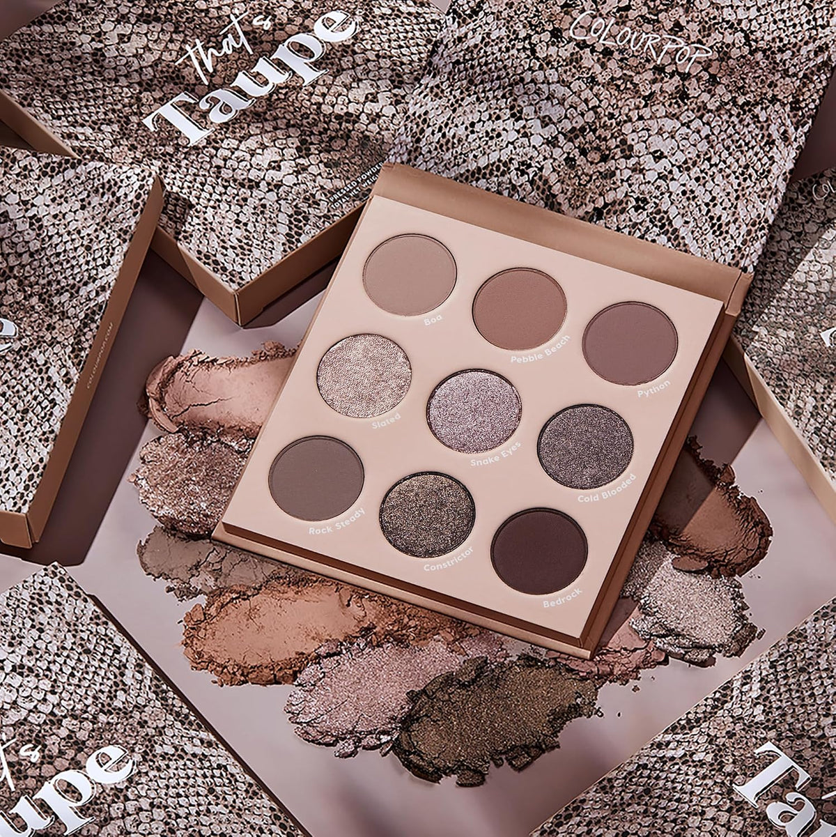 That'S Taupe Eyeshadow Palette - Cool-Toned Shadow Palette with Metallic and Matte Finishes - High-Pigment Eye Makeup with a Long-Wearing Formula (0.3 Oz)