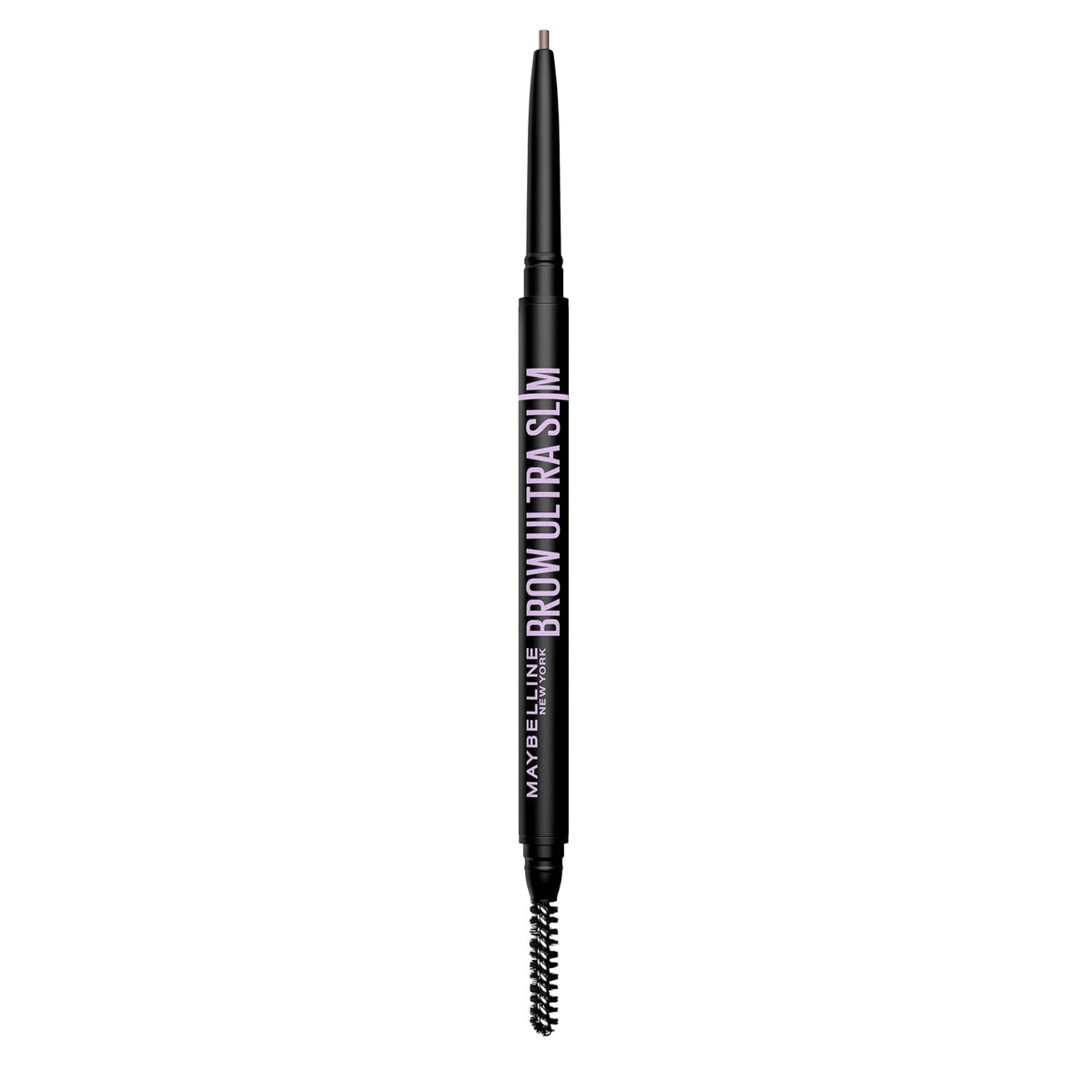 Express Brow Ultra Slim Eyebrow Makeup, Brow Pencil with Precision Tip and Spoolie for Defined Eyebrows, Soft Brown 255, 1 Count