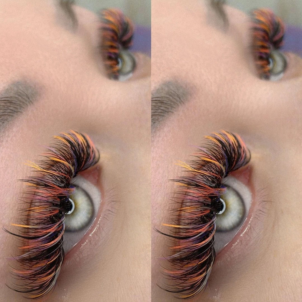 PURPLE LASHES (12 ROW)