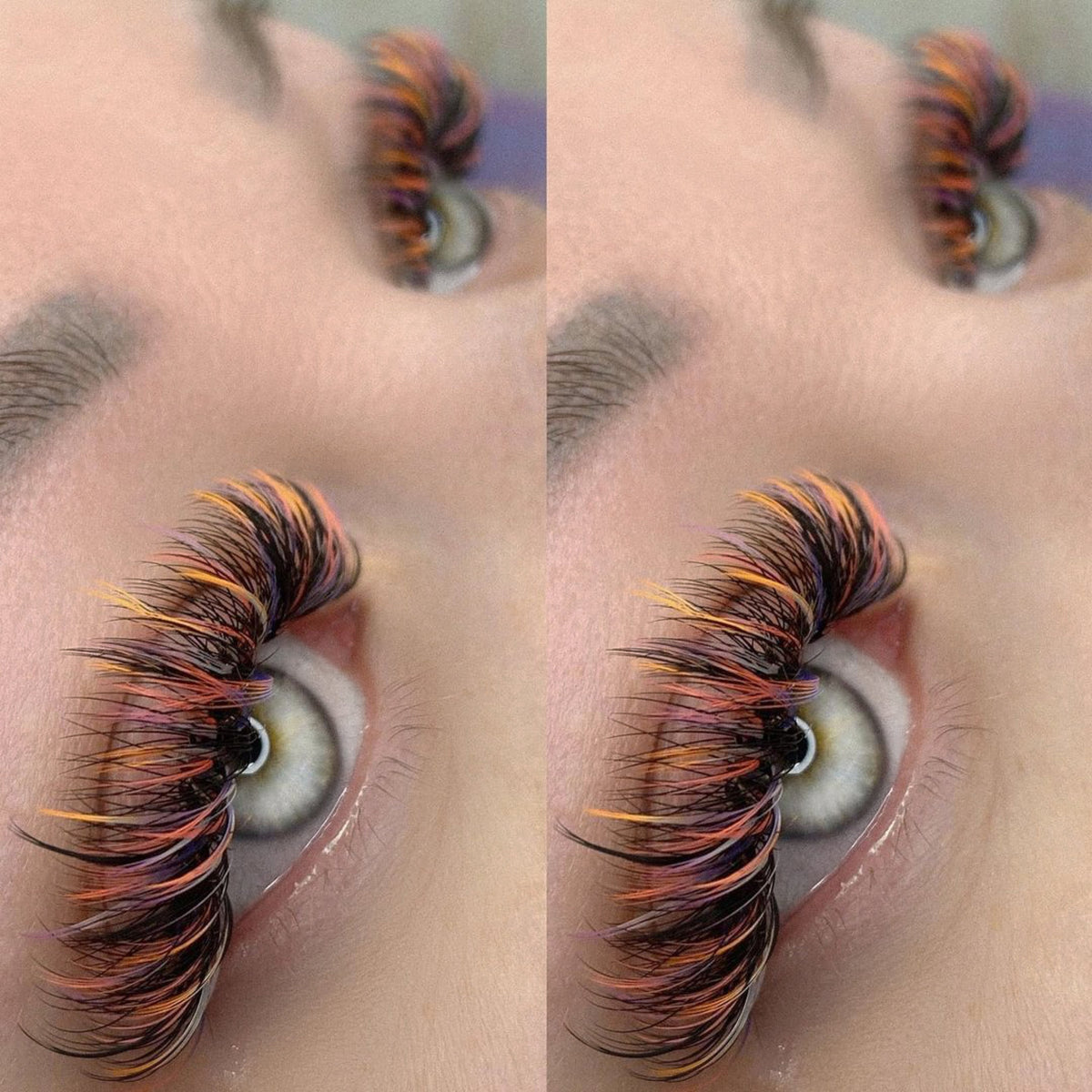 PURPLE LASHES (12 ROW)