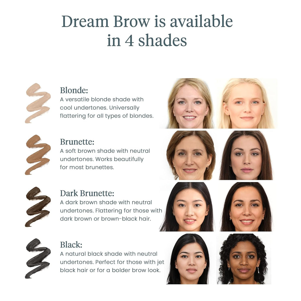 Eyebrow Gel - Long Lasting Eyebrow Gel, Tinted Brow Filler