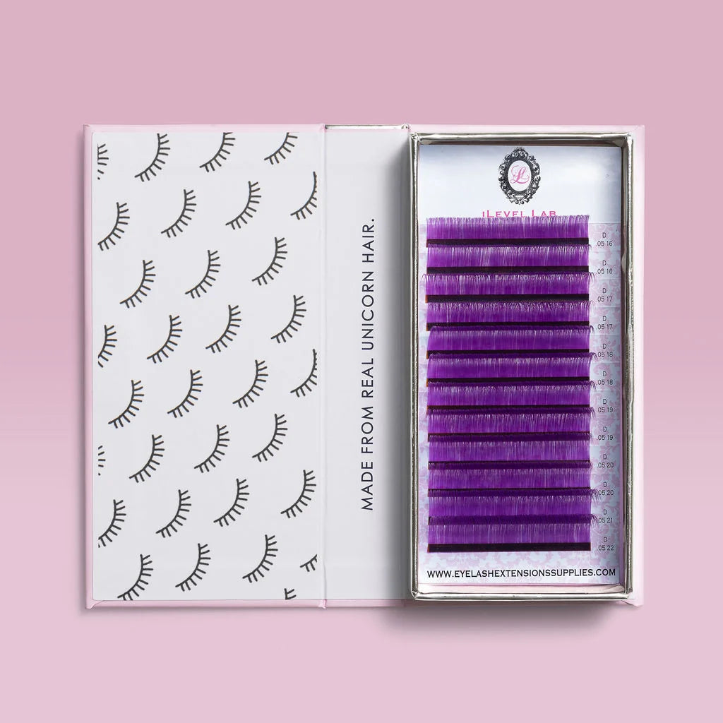PURPLE LASHES (12 ROW)