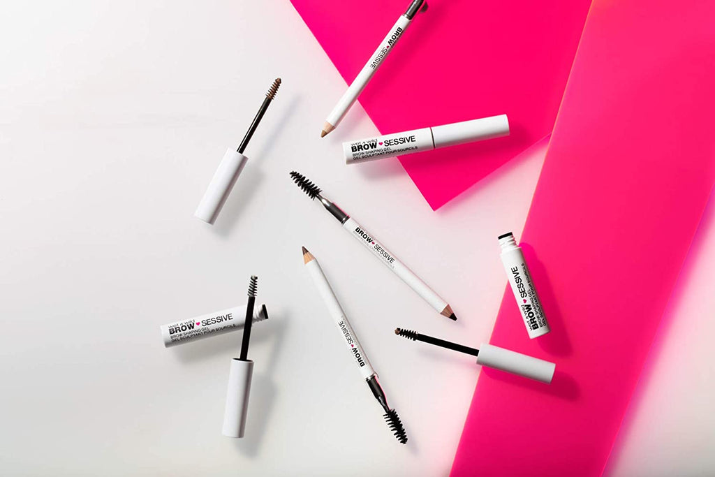 Brow-Sessive Brow Pencil, Ultra-Precise Dual Ended Spoolie Brush for Perfect Buidlable Blendable Shaping, Natural Lasting Shades for Every Brow, Cruelty-Free & Vegan - Taupe(Packaged)